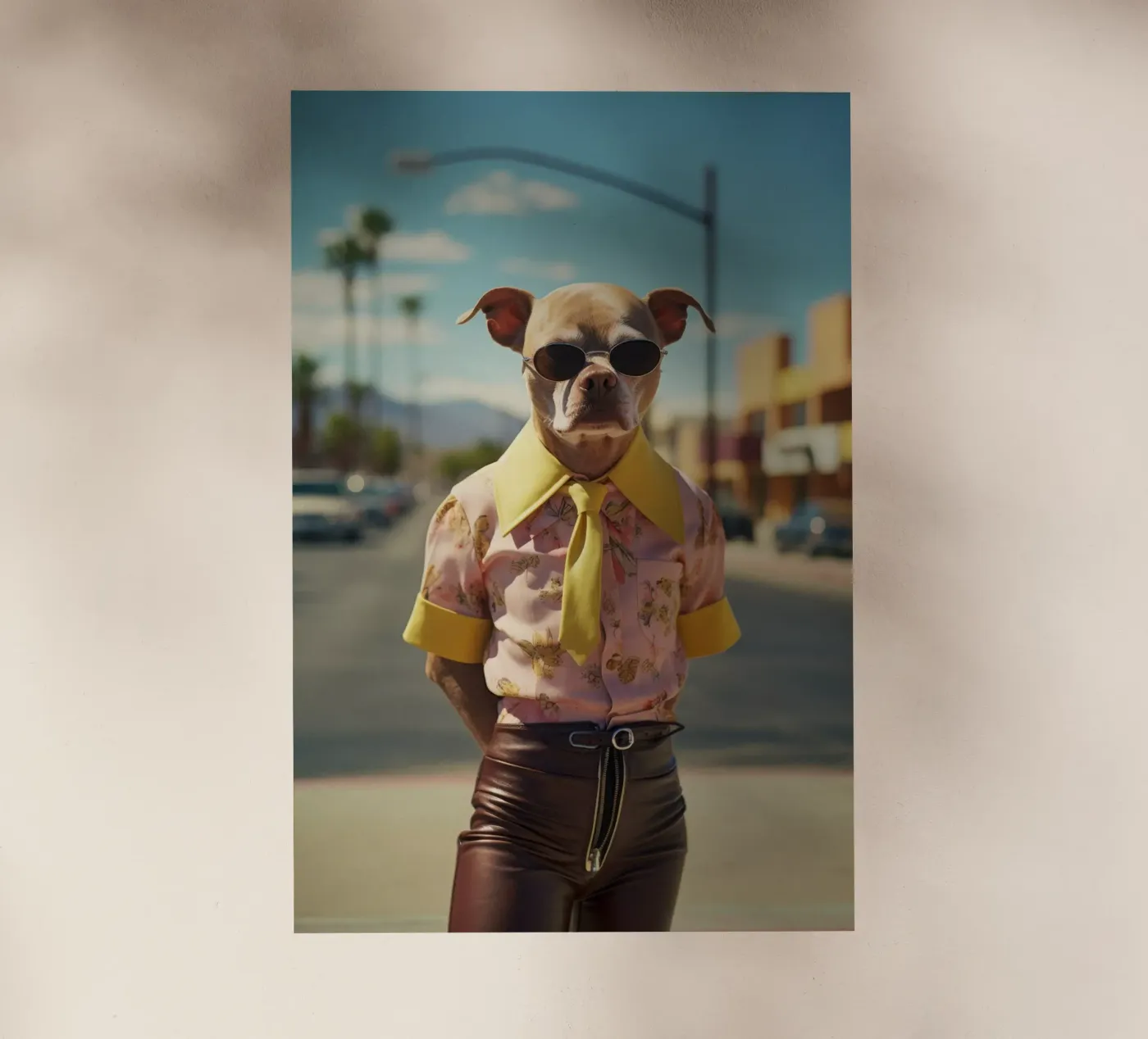 Kyle pellicola backlit da Affiches Chien Originales – Dogland