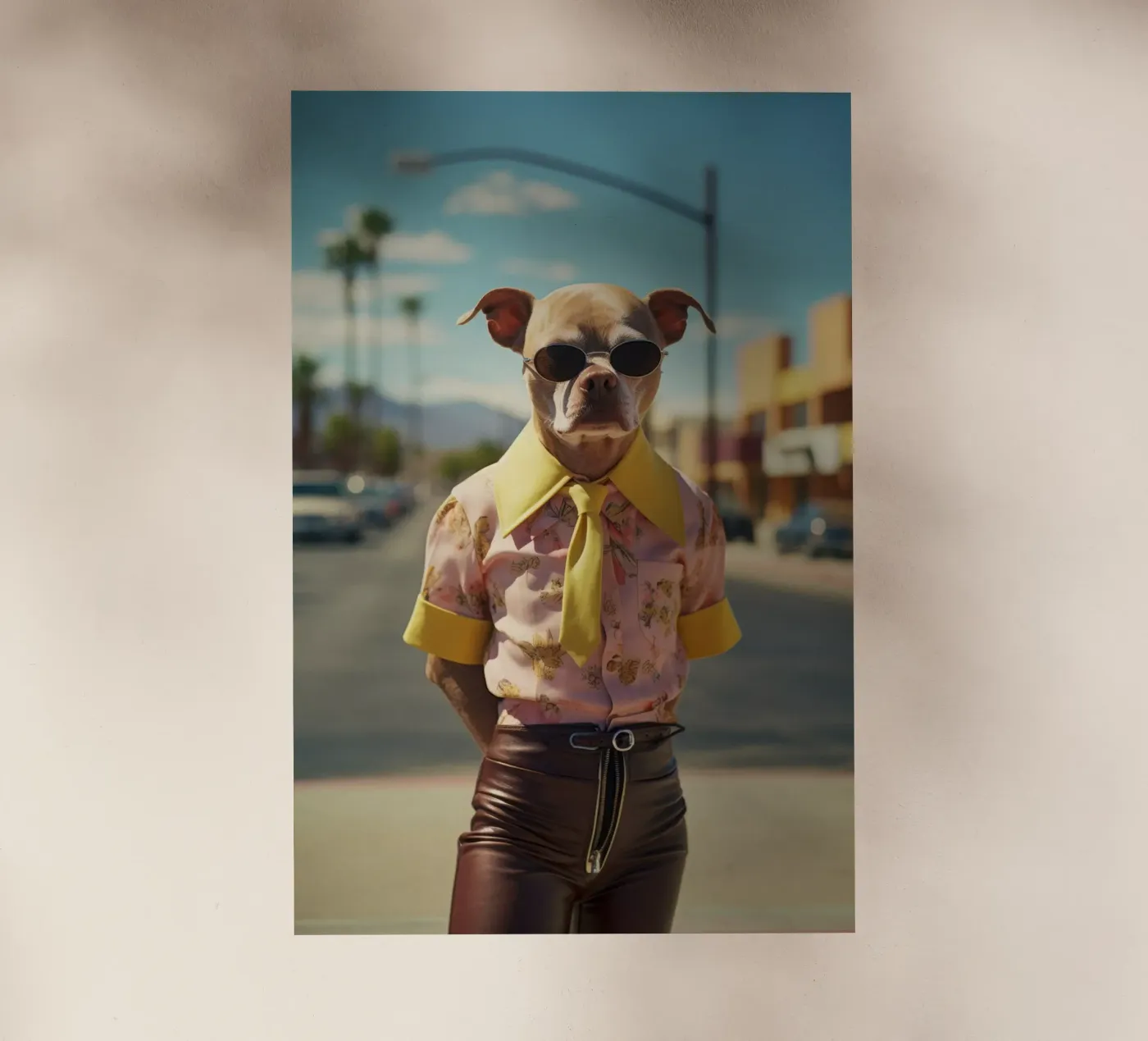 Kyle pellicola backlit da Affiches Chien Originales – Dogland