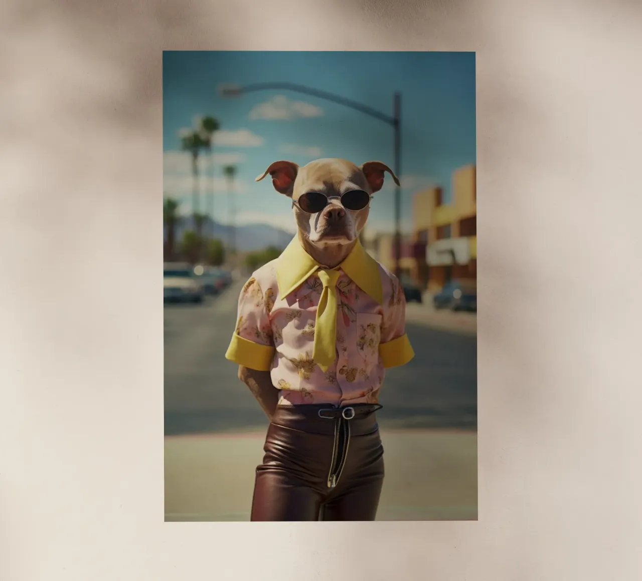 Kyle pellicola backlit da Affiches Chien Originales – Dogland