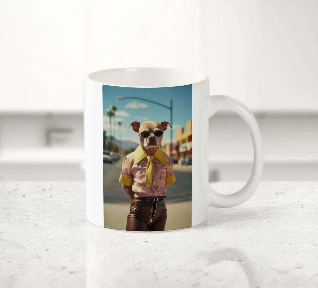 Kyle Keramik Tasse von Affiches Chien Originales – Dogland