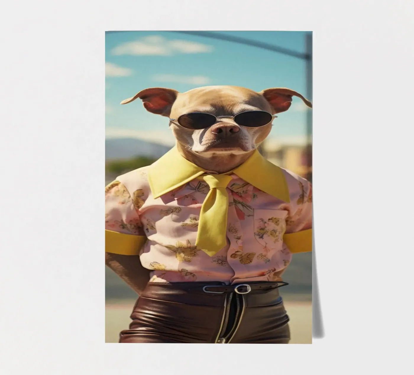 Kyle foglio adesivo da Affiches Chien Originales – Dogland