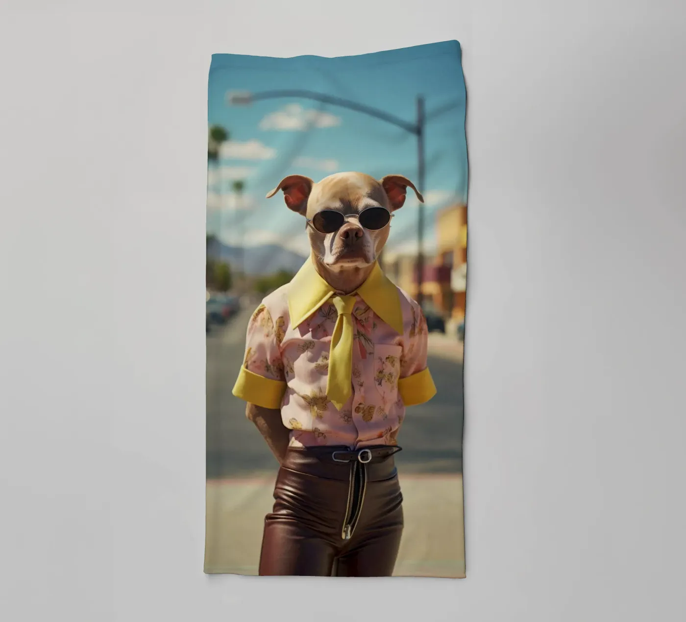 Kyle asciugamano da bagno da Affiches Chien Originales – Dogland