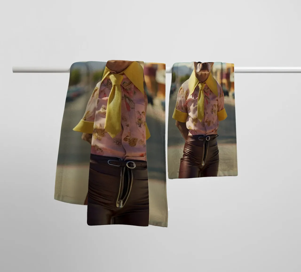 Kyle towel by Affiches Chien Originales – Dogland