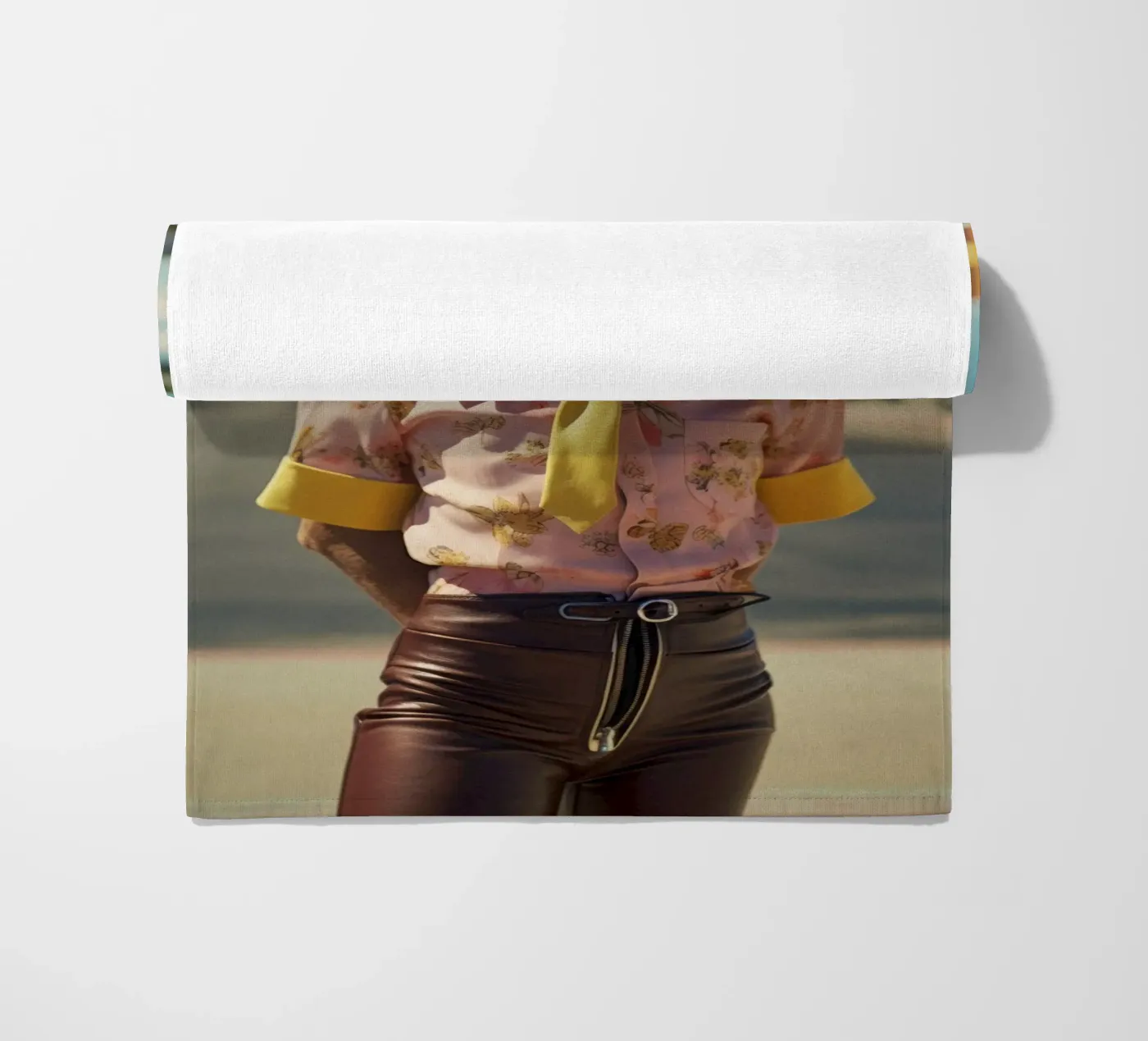 Kyle beach towel by Affiches Chien Originales – Dogland