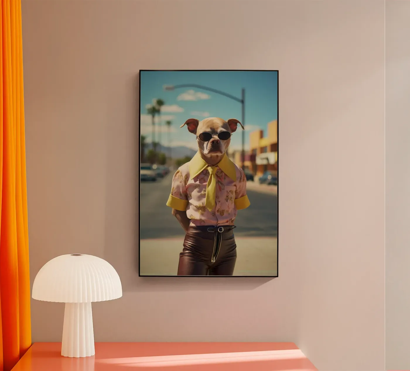Kyle acryl van Affiches Chien Originales – Dogland