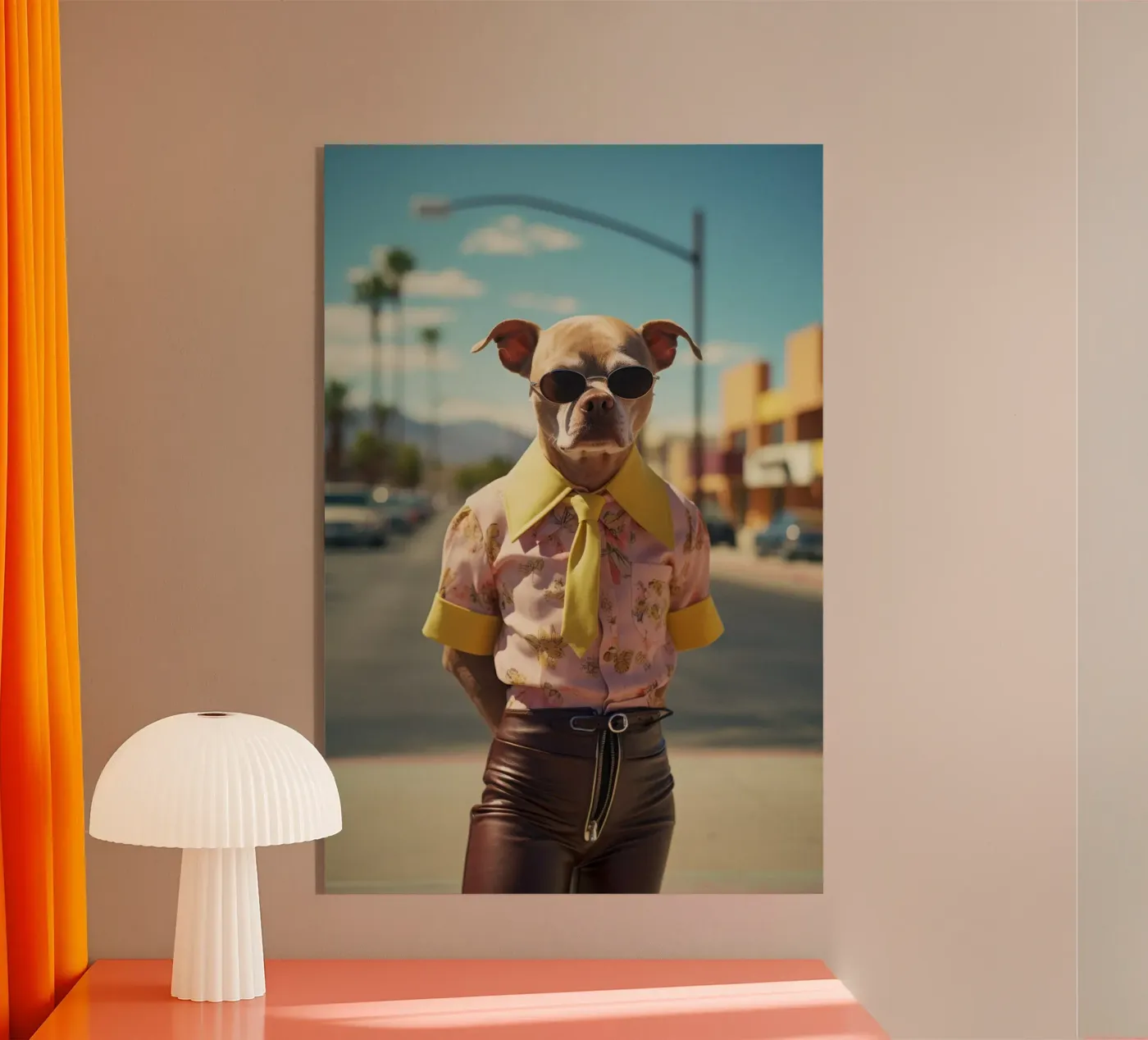 Kyle acryl van Affiches Chien Originales – Dogland