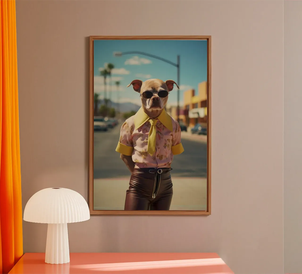 Kyle alluminio dibond da Affiches Chien Originales – Dogland