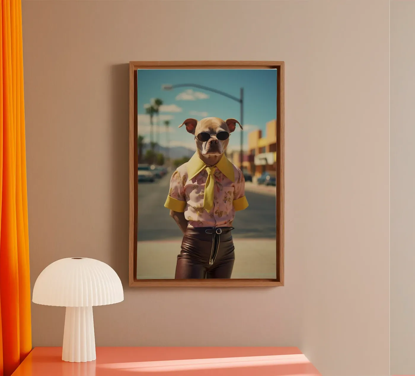 Kyle canvas by Affiches Chien Originales – Dogland