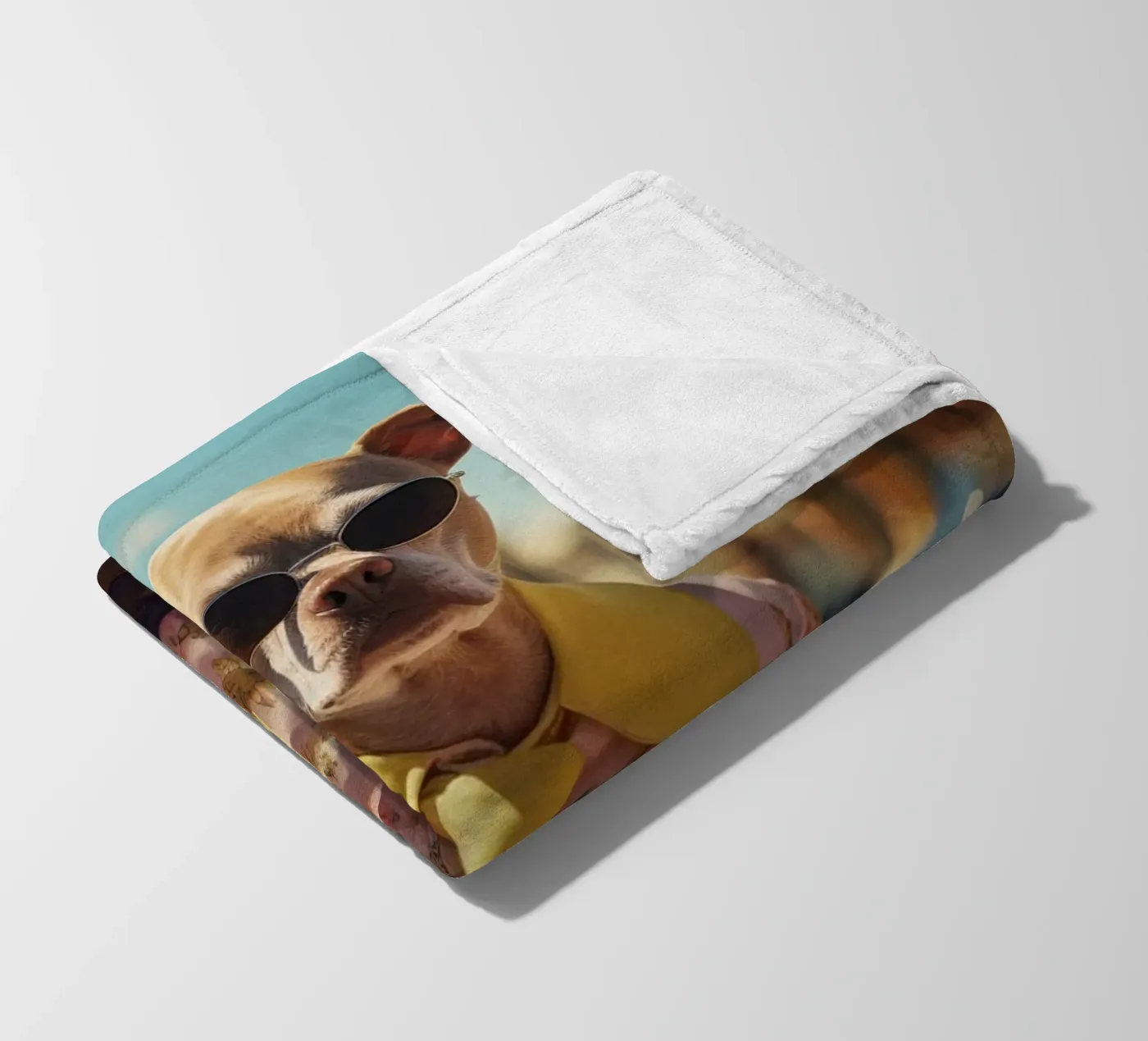 Kyle Fleecedecke von Affiches Chien Originales – Dogland