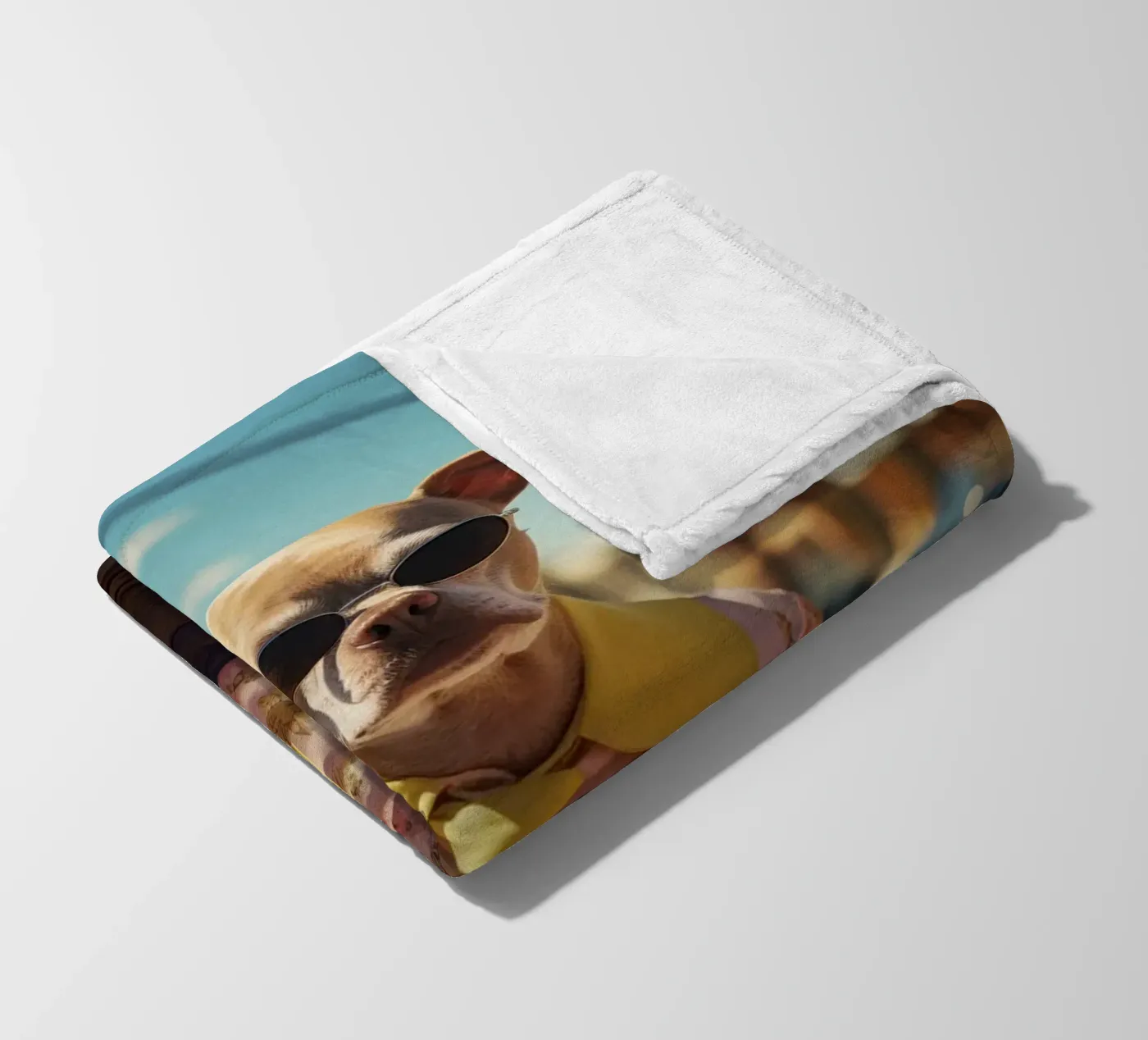 Kyle fleecedeken van Affiches Chien Originales – Dogland