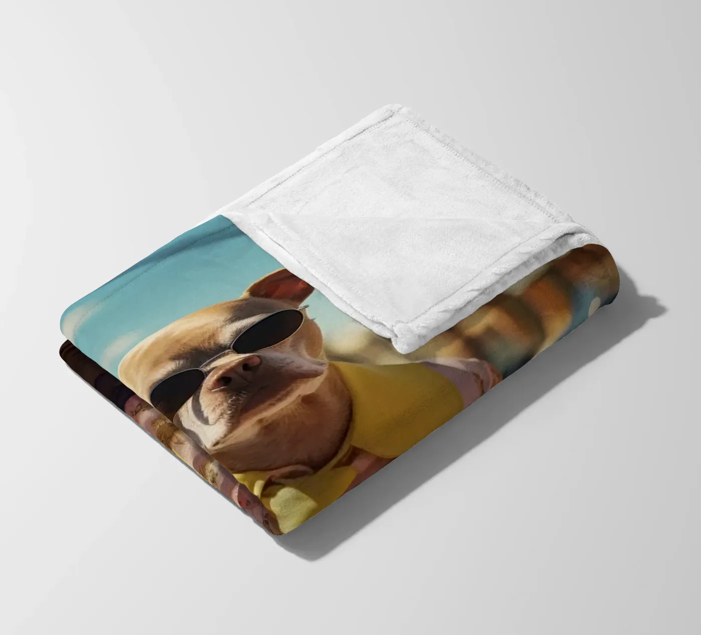 Kyle Fleecedecke von Affiches Chien Originales – Dogland