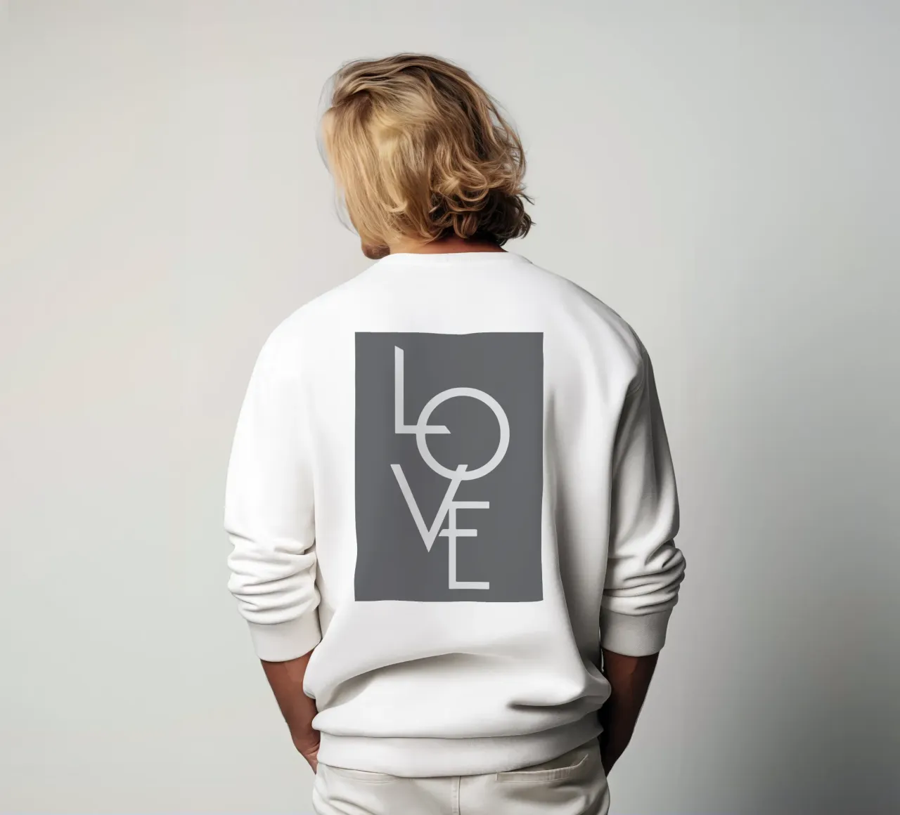 amore grigio felpa da Deemoll