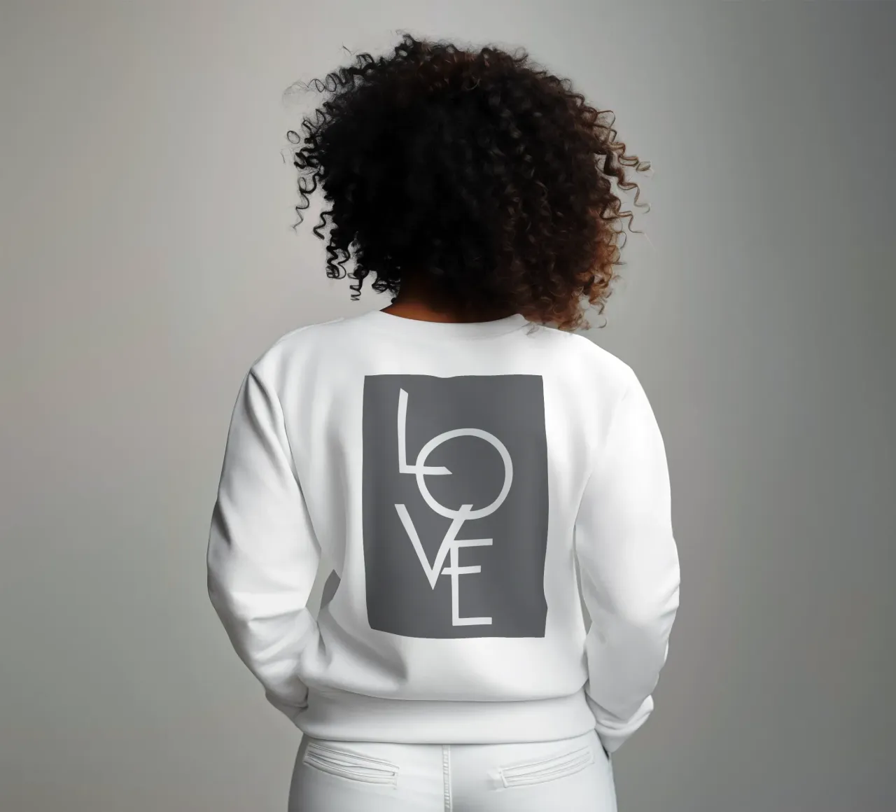 amore grigio felpa da Deemoll