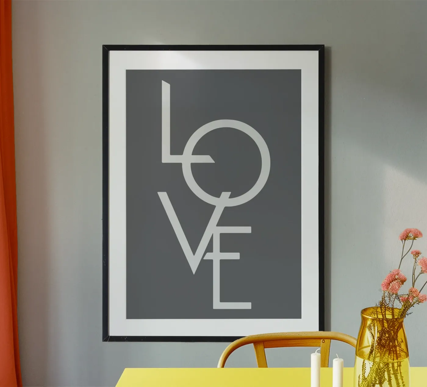 amore grigio poster da Deemoll