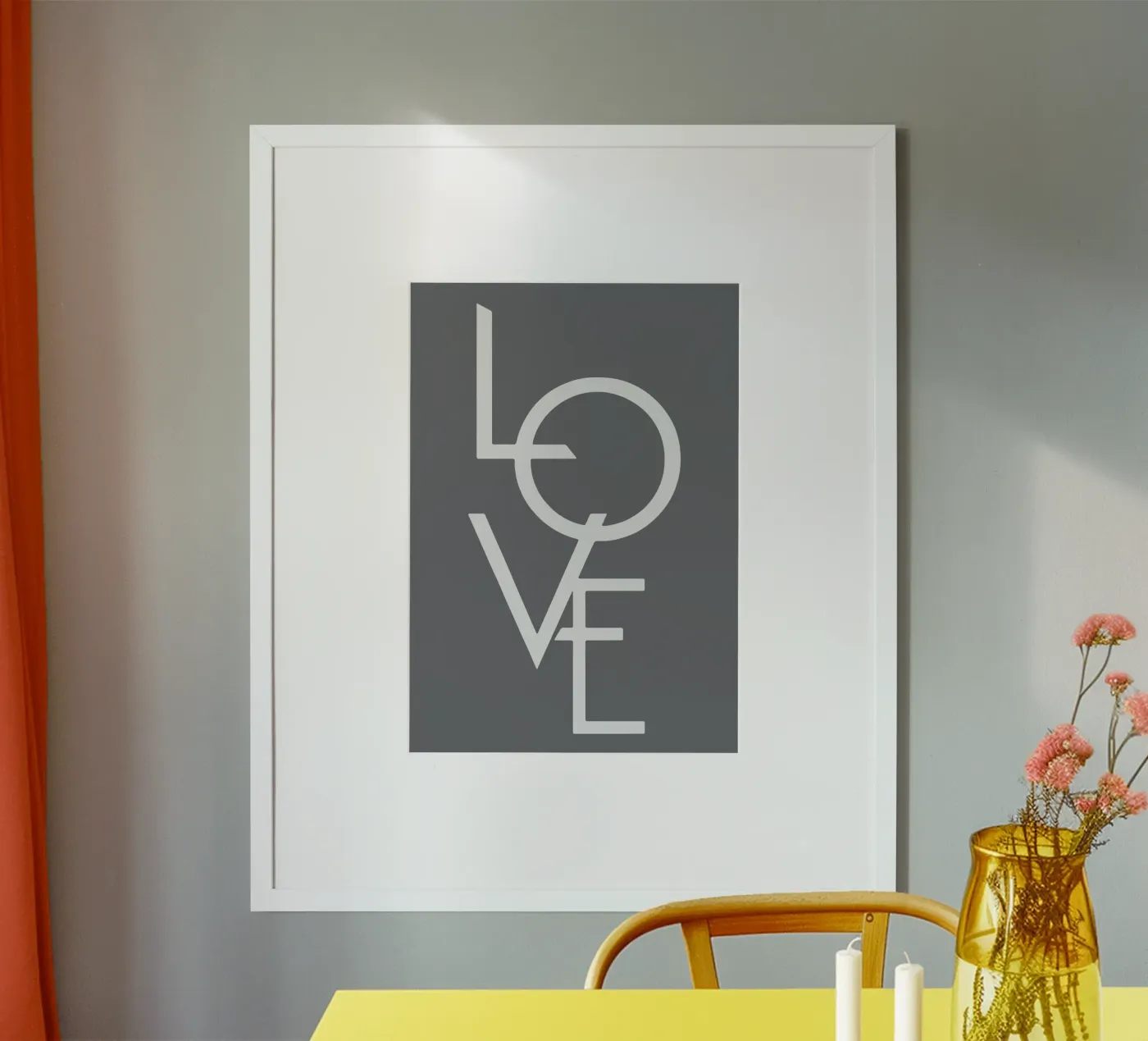 amore grigio poster da Deemoll