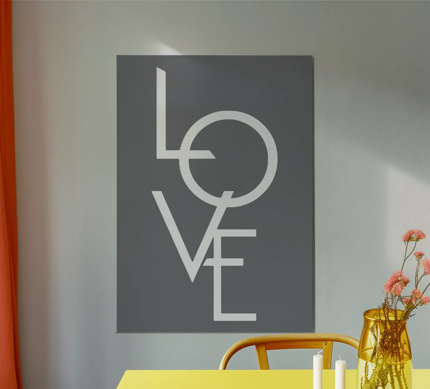 amore grigio poster da Deemoll