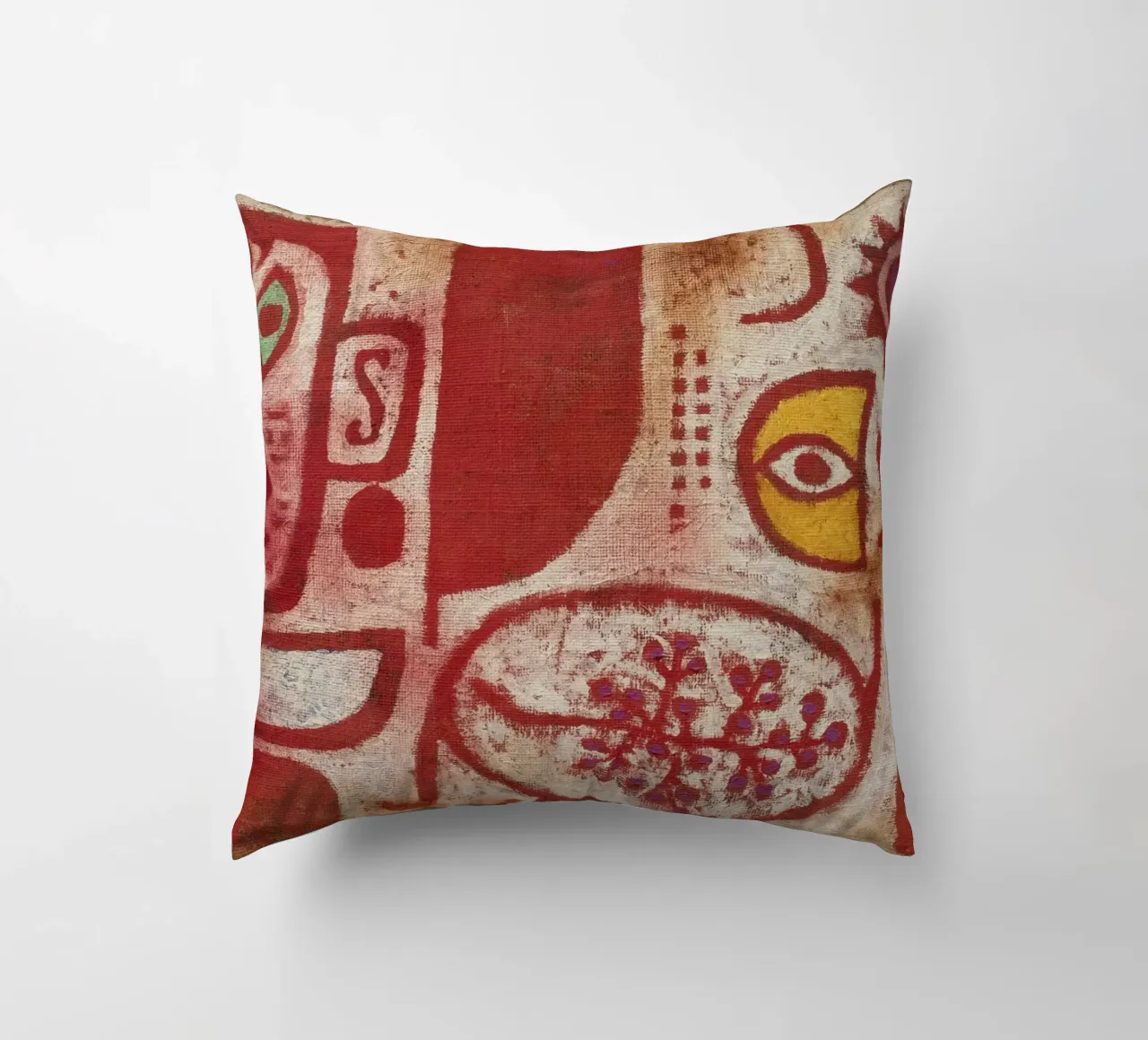 Paul klee intossicazione cuscino da 100 masterpieces