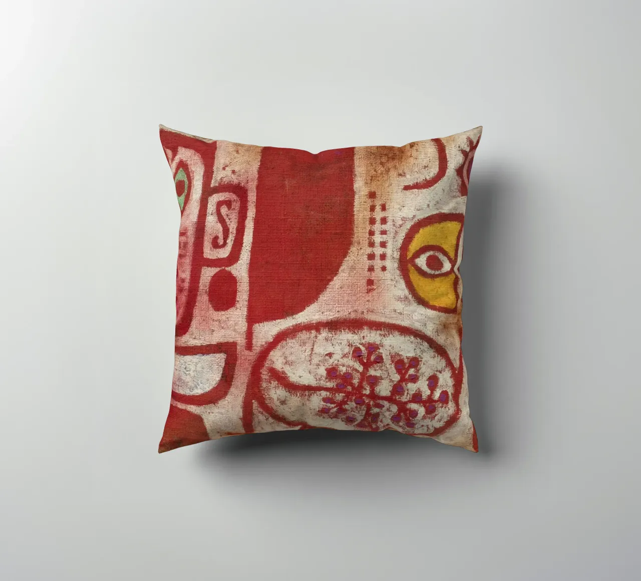 Paul klee intossicazione cuscino da 100 masterpieces