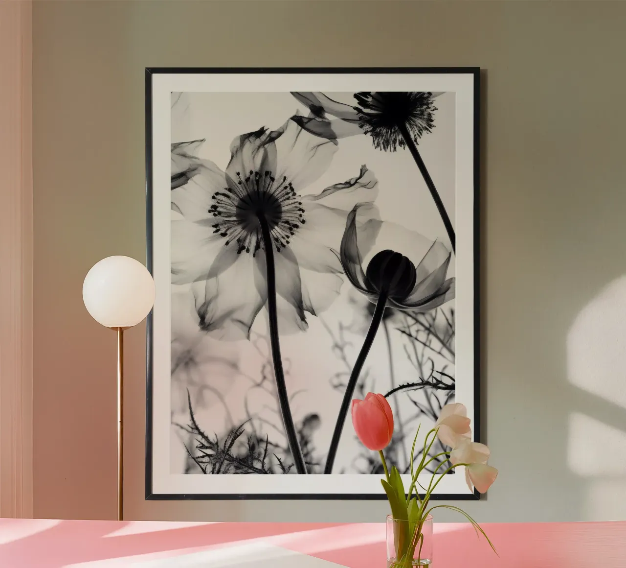 Flowers poster da Artsy Bessy