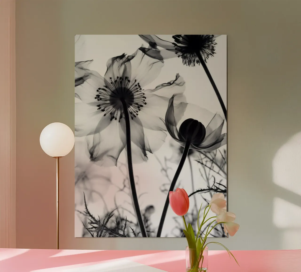 Flowers poster da Artsy Bessy
