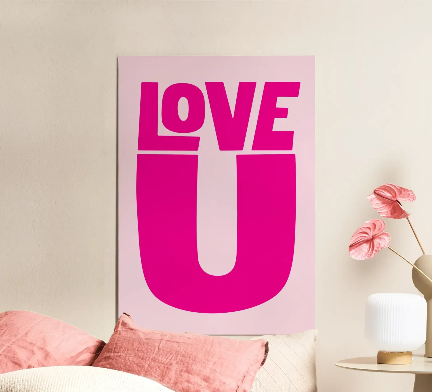 Je vous aime poster de Deemoll