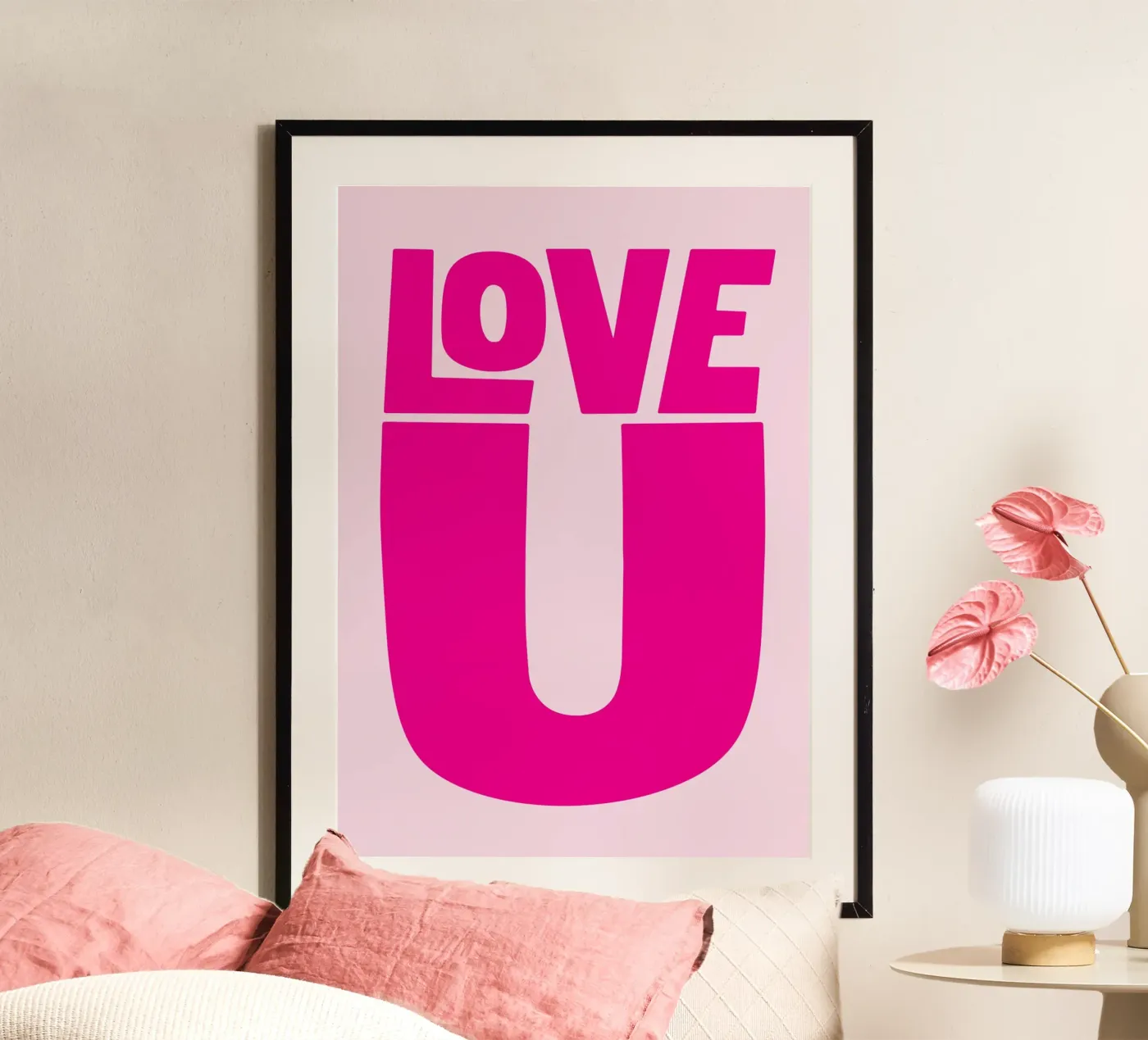 Je vous aime poster de Deemoll