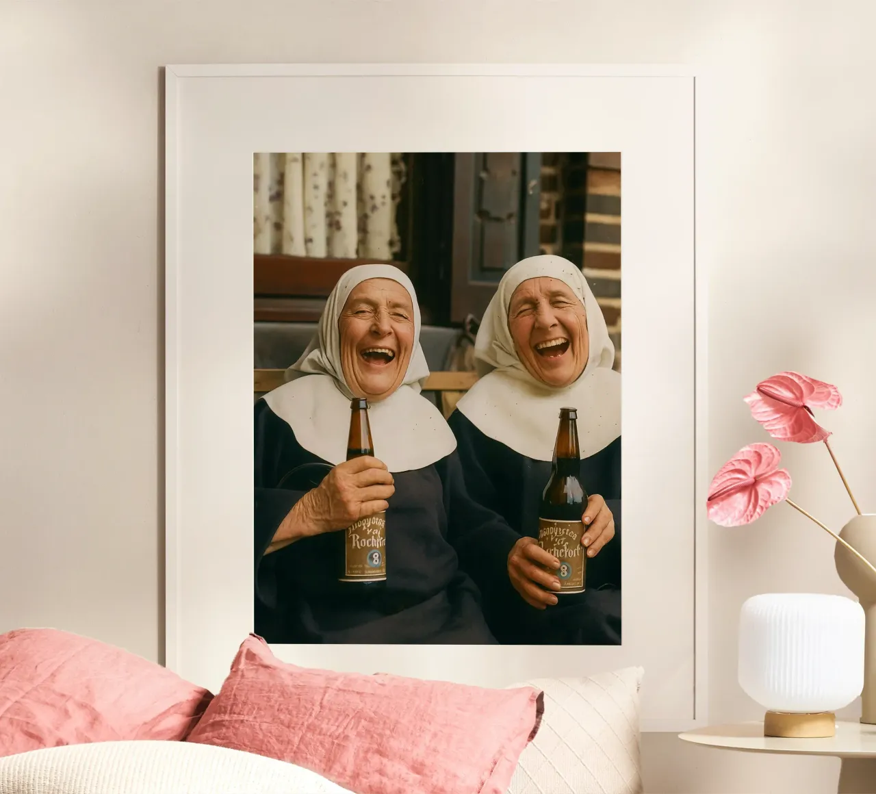 la suora ha riso poster da Deemoll