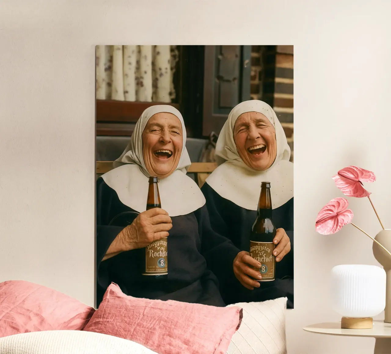 la suora ha riso poster da Deemoll