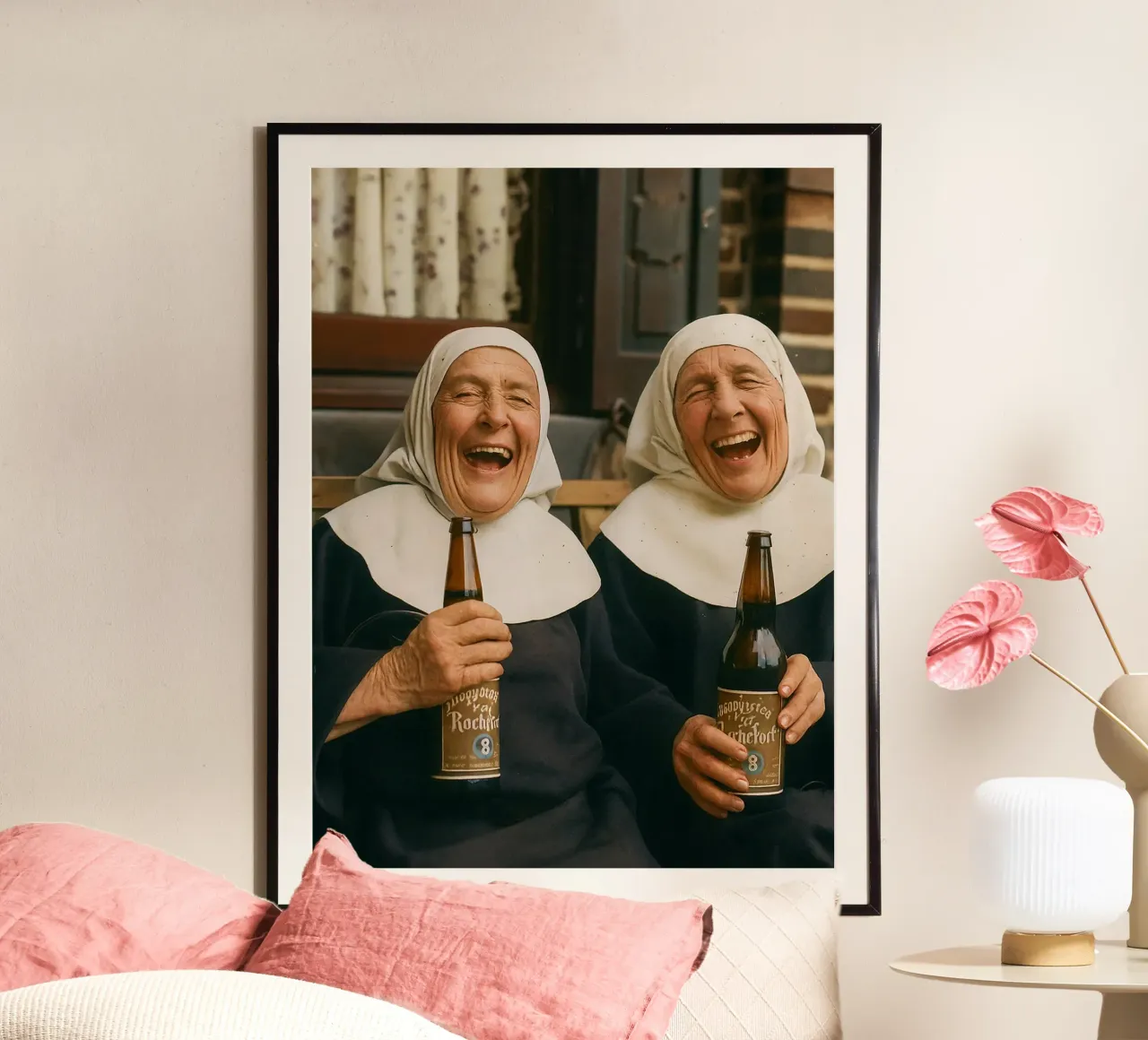 la suora ha riso poster da Deemoll