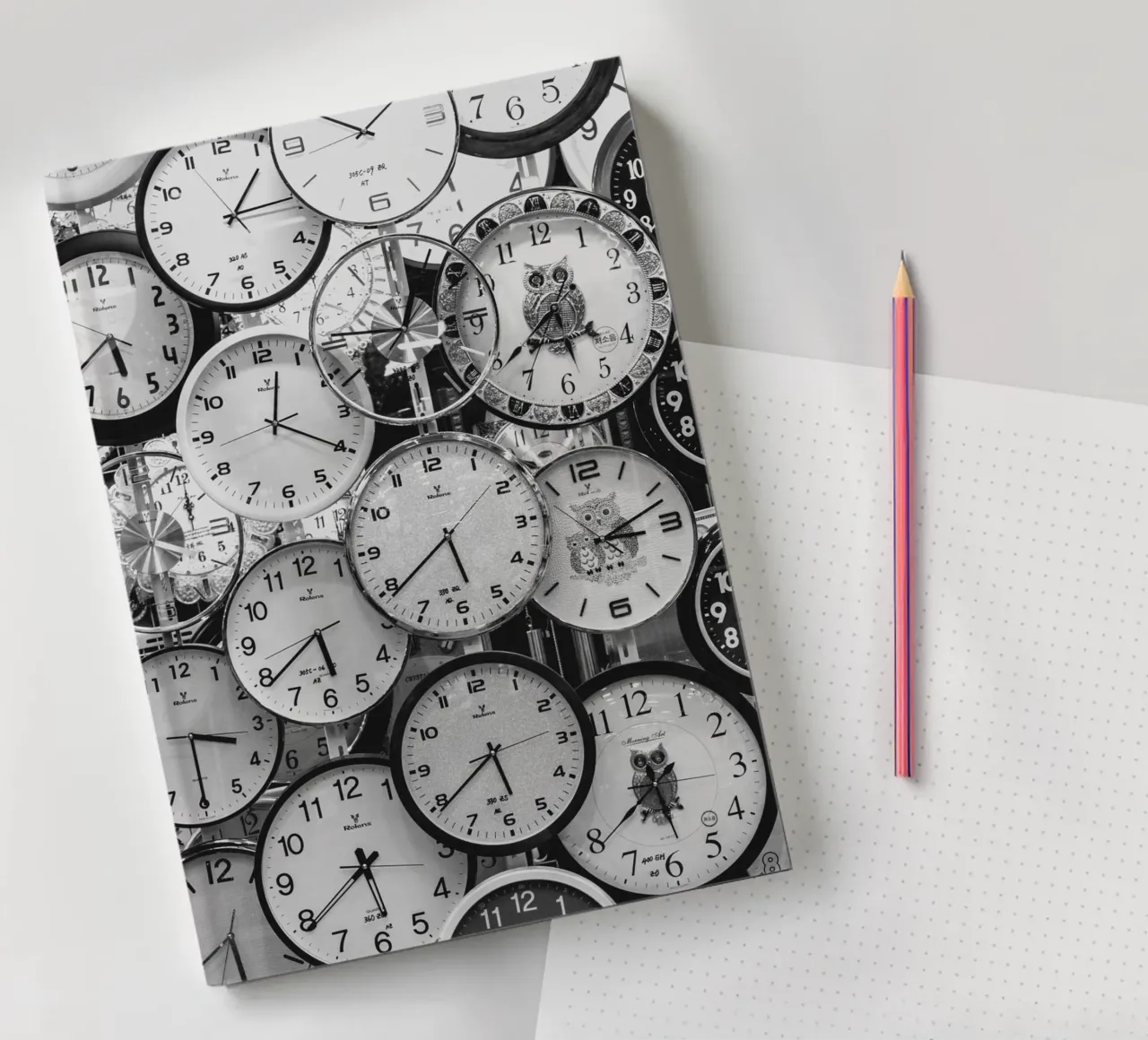 TIME IS RUNNING notebook by BAWA