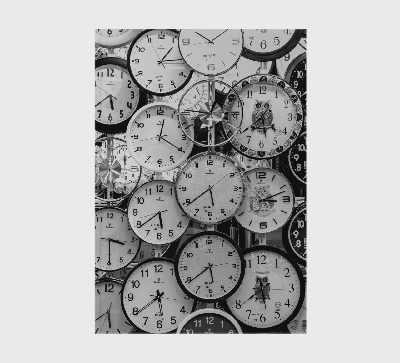TIME IS RUNNING notebook by BAWA