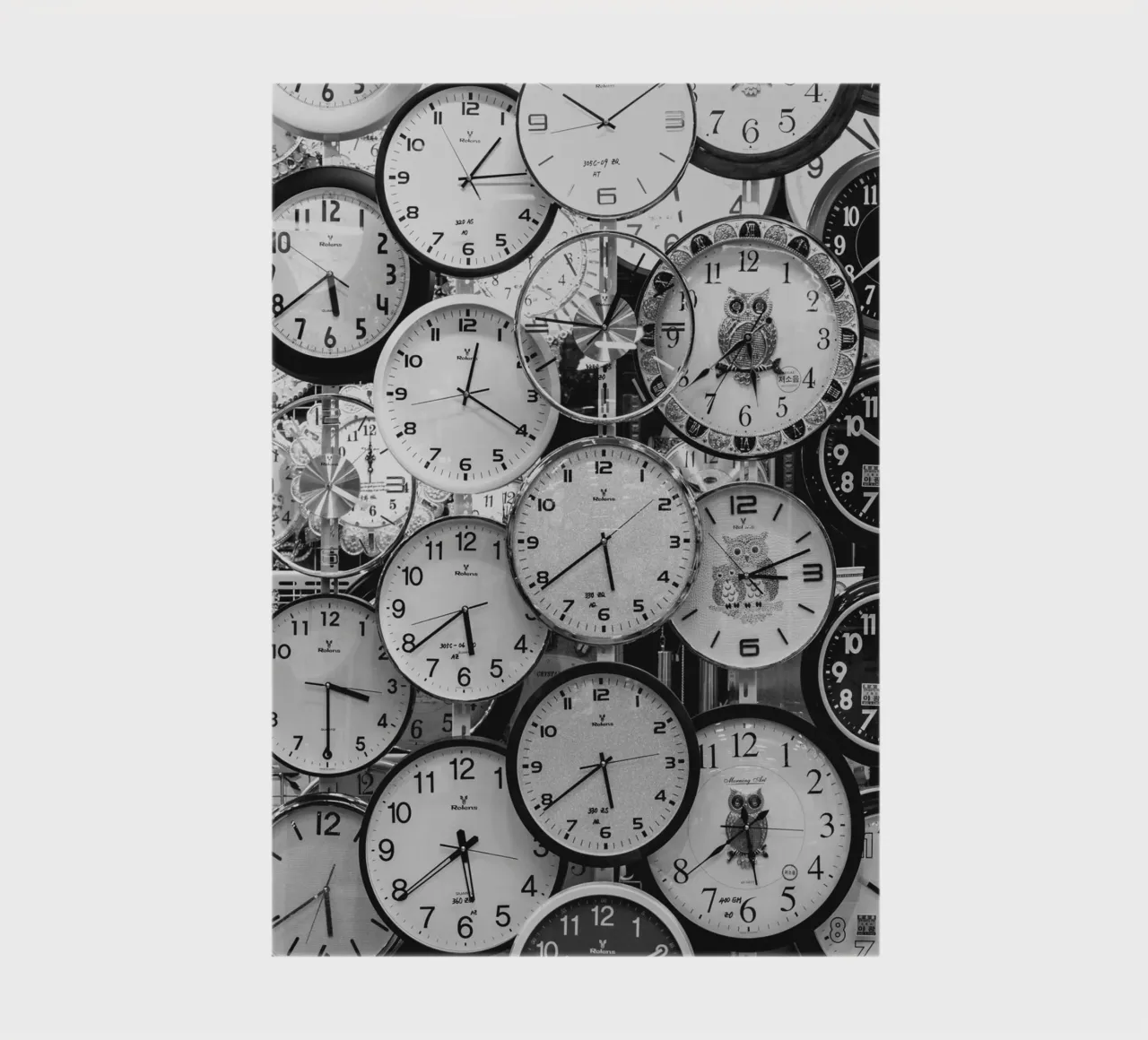 TIME IS RUNNING notebook by BAWA