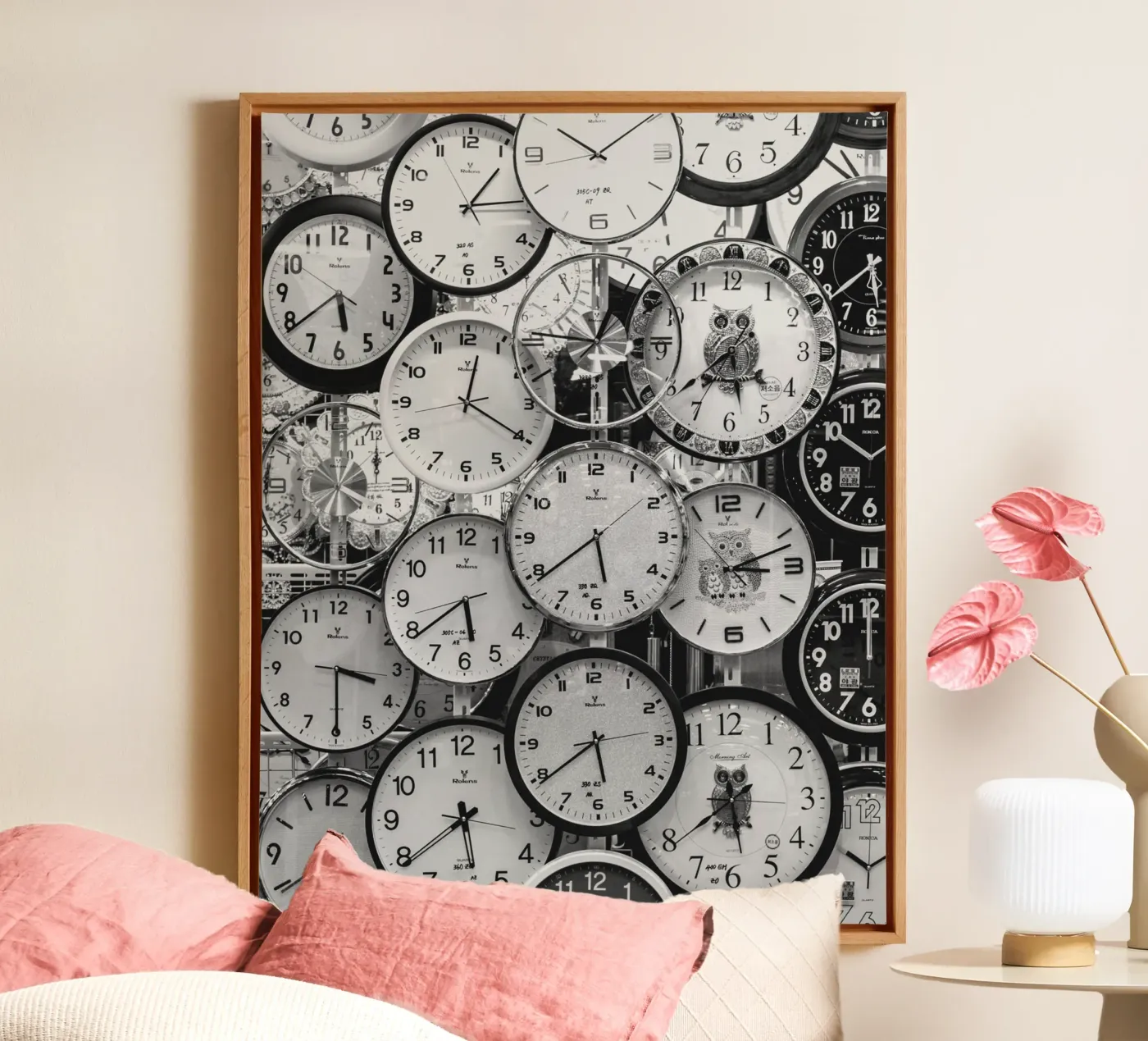 TIME IS RUNNING tela da BAWA