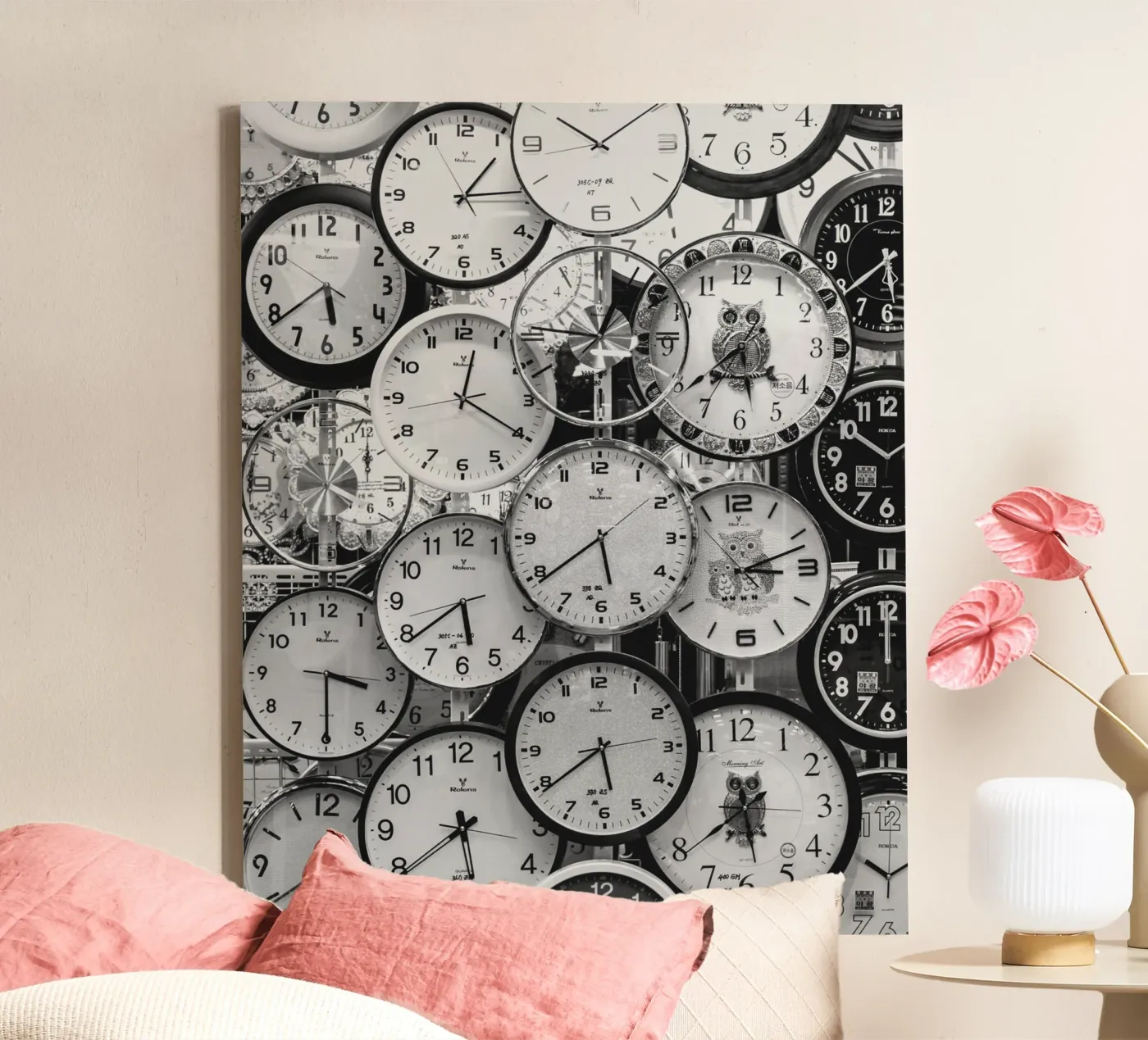 TIME IS RUNNING tela da BAWA