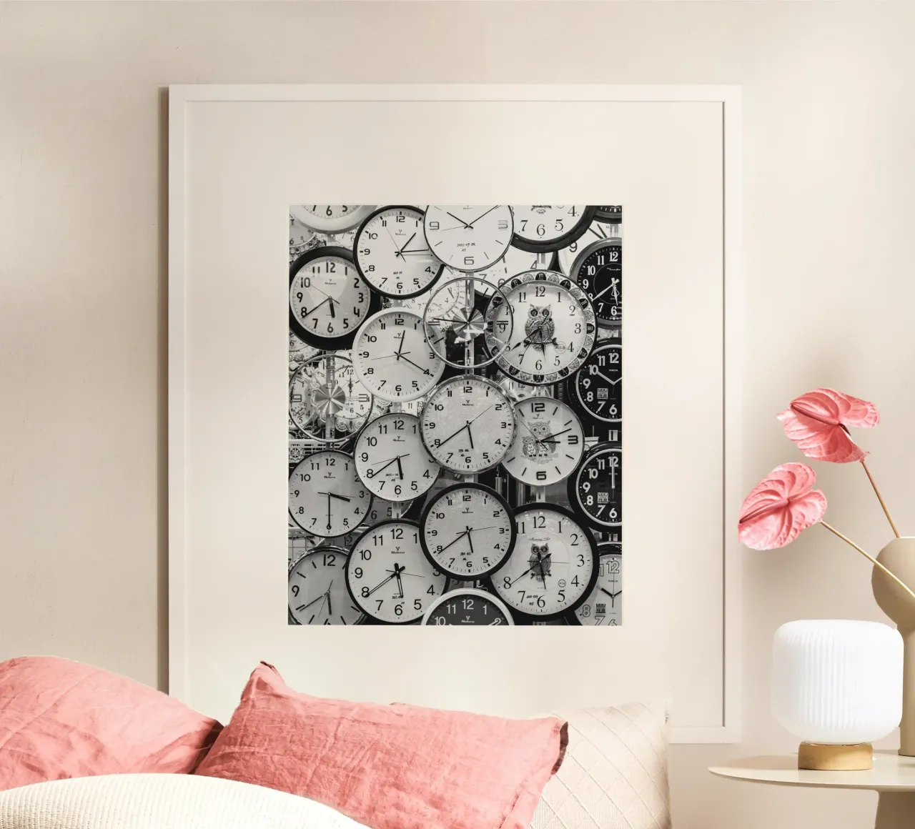 TIME IS RUNNING poster da BAWA