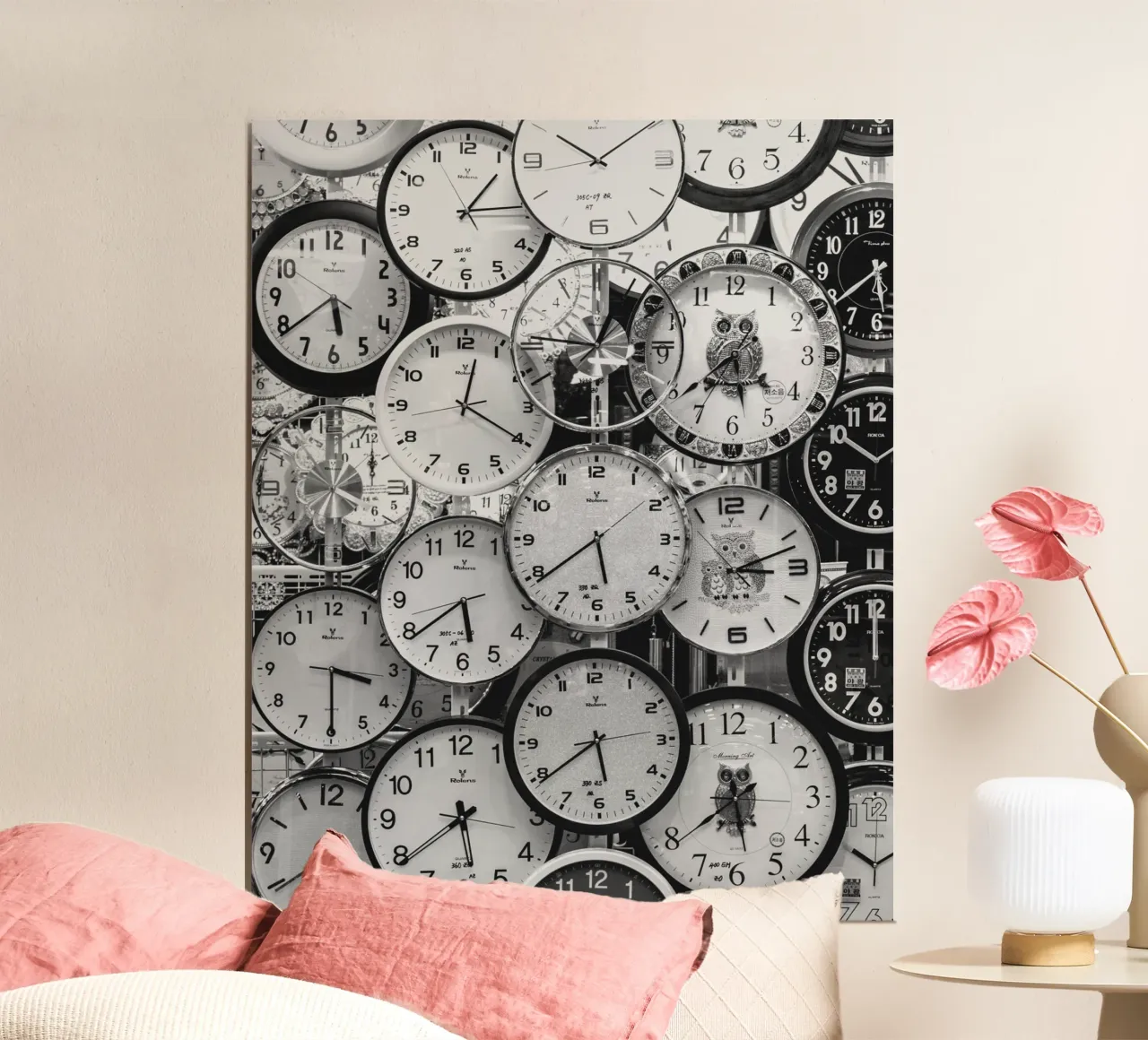 TIME IS RUNNING poster da BAWA