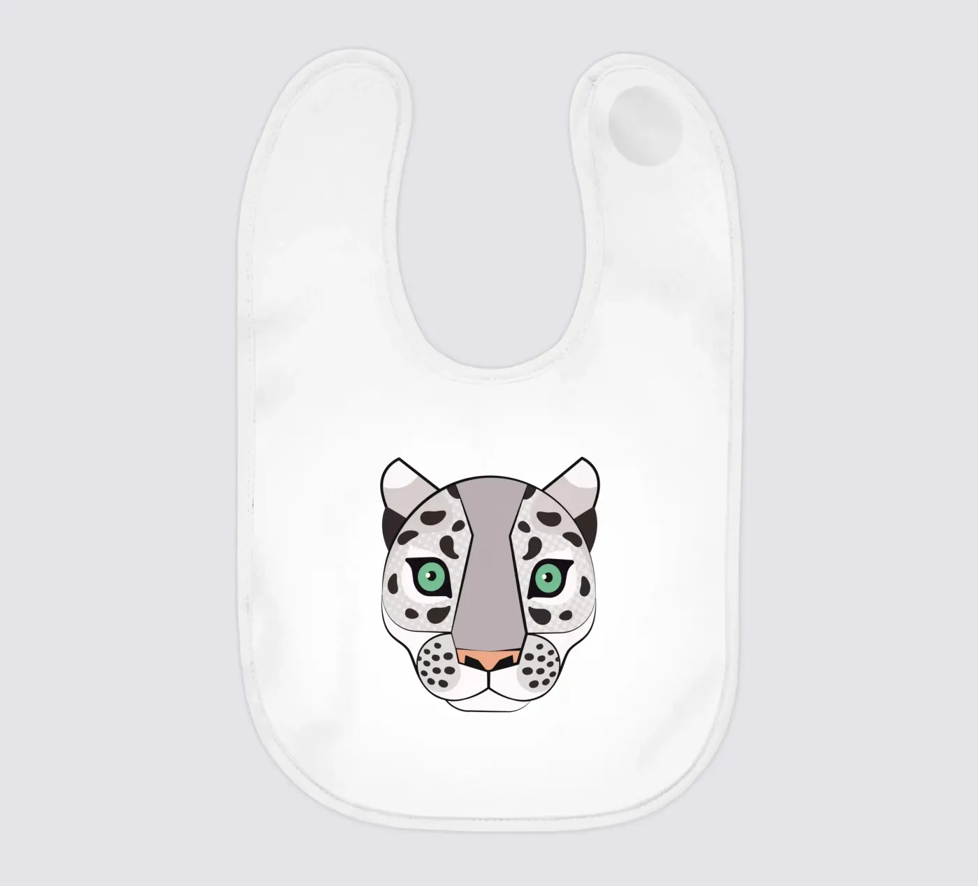 Snow Leopard bavaglino da Lidia Blomgren