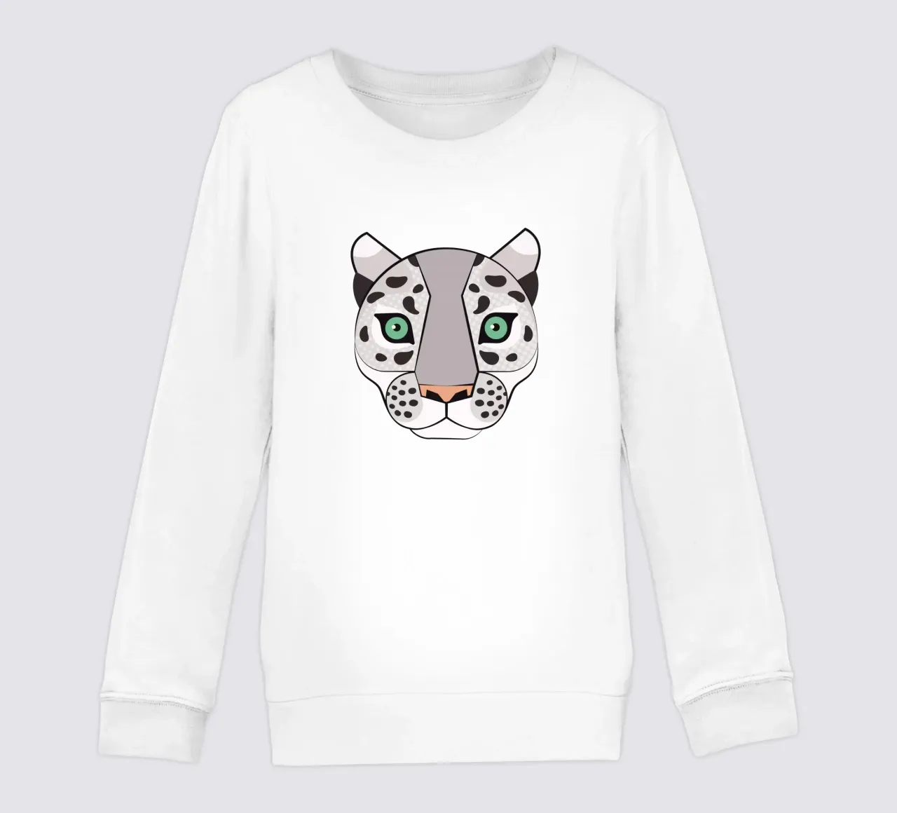 Snow Leopard felpa bambino da Lidia Blomgren