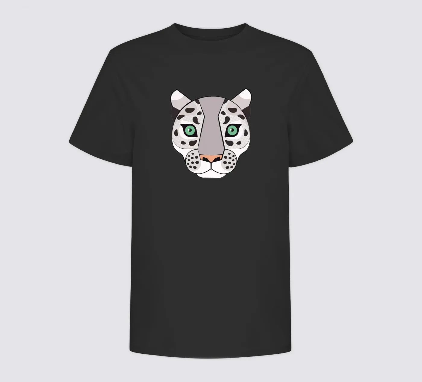 Snow Leopard kinder t-shirt van Lidia Blomgren