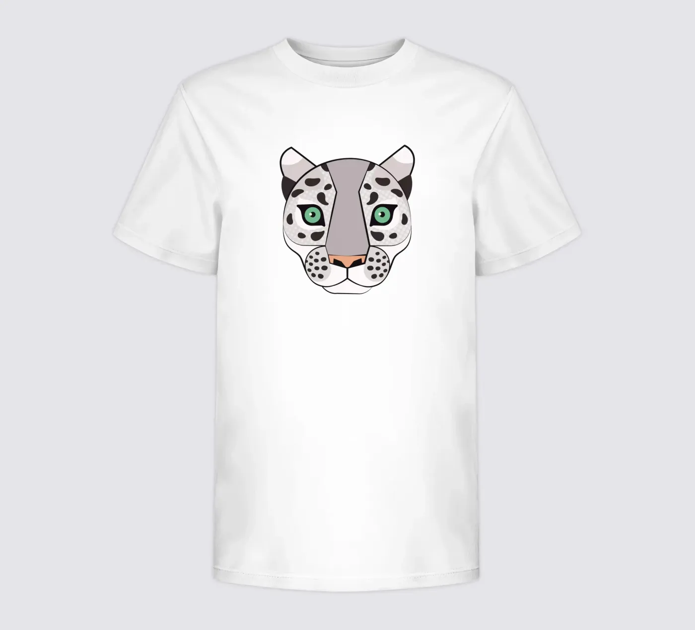 Snow Leopard t-shirt bambini da Lidia Blomgren