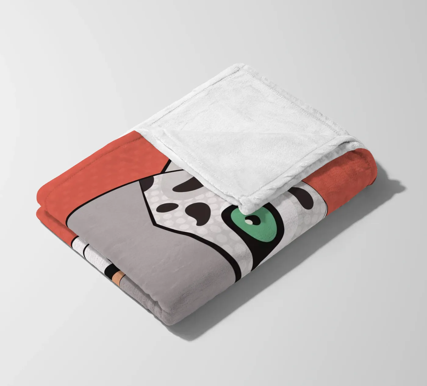 Snow Leopard Fleecedecke von Lidia Blomgren