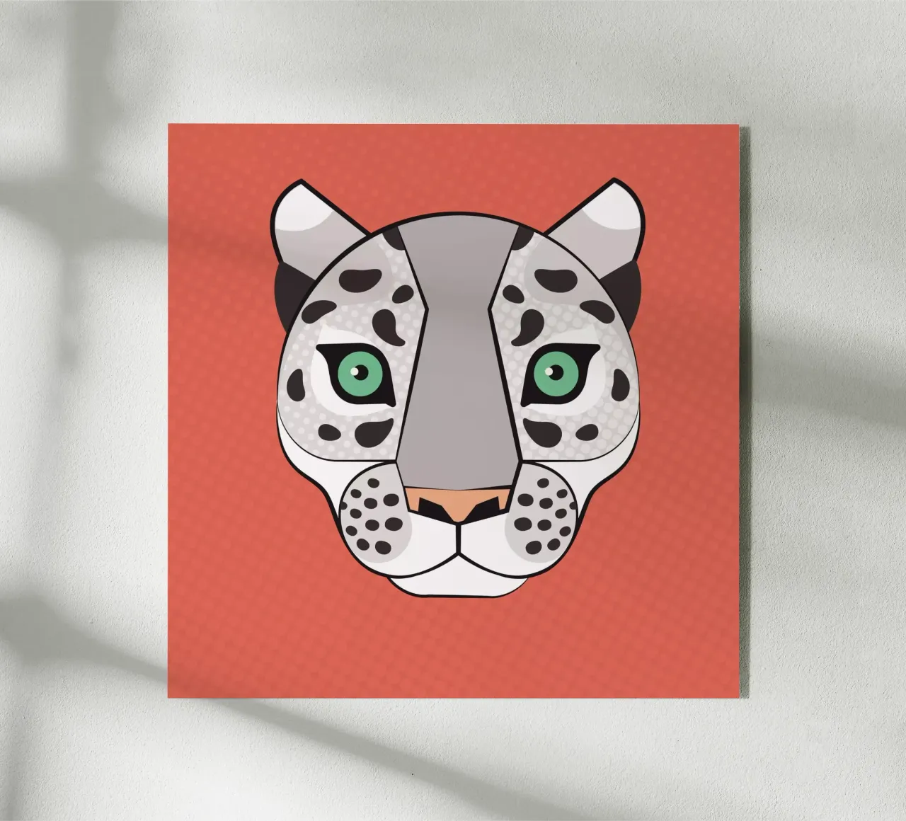 Snow Leopard plexiglass da Lidia Blomgren
