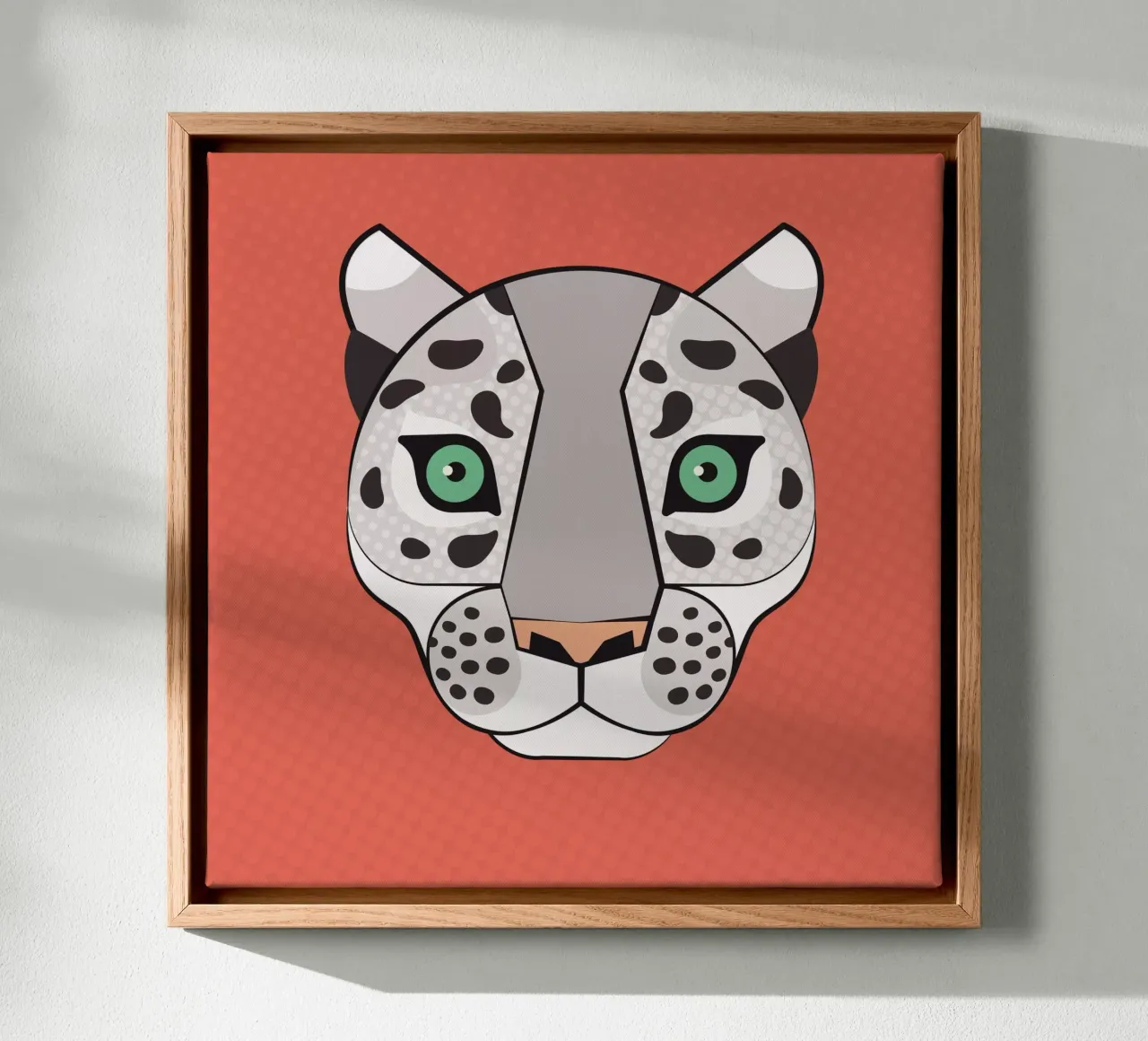 Snow Leopard tela da Lidia Blomgren