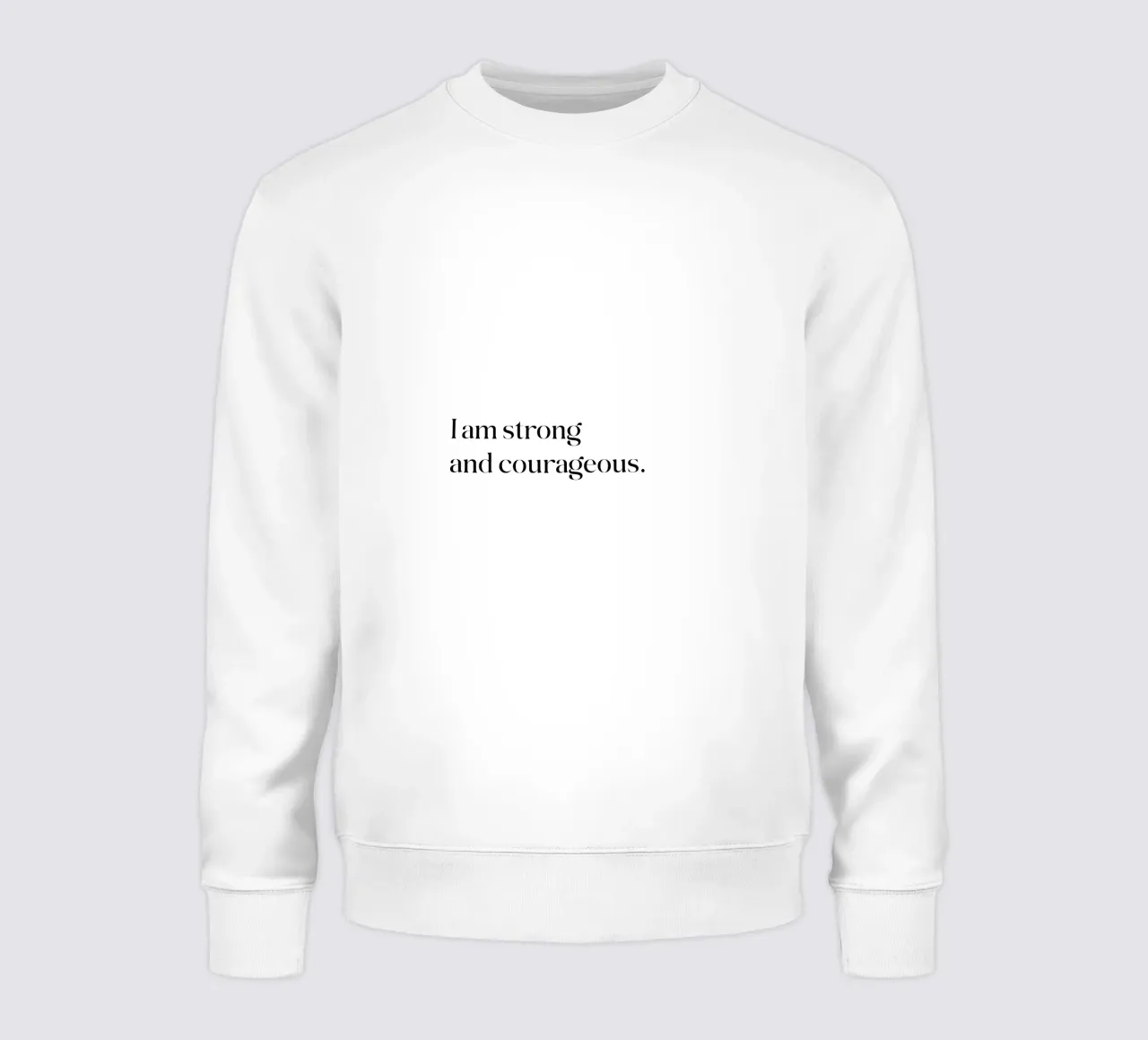 Sono forte e coraggioso felpa da SPIRIIT