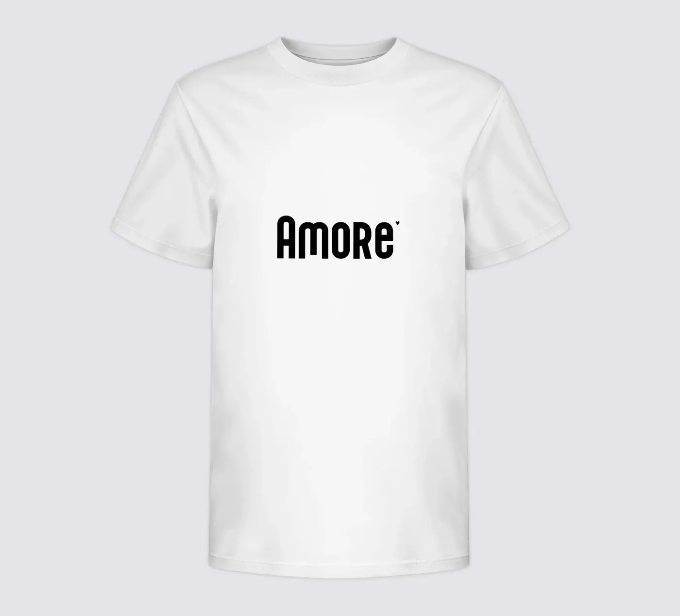Amore kinder t-shirt van typolover