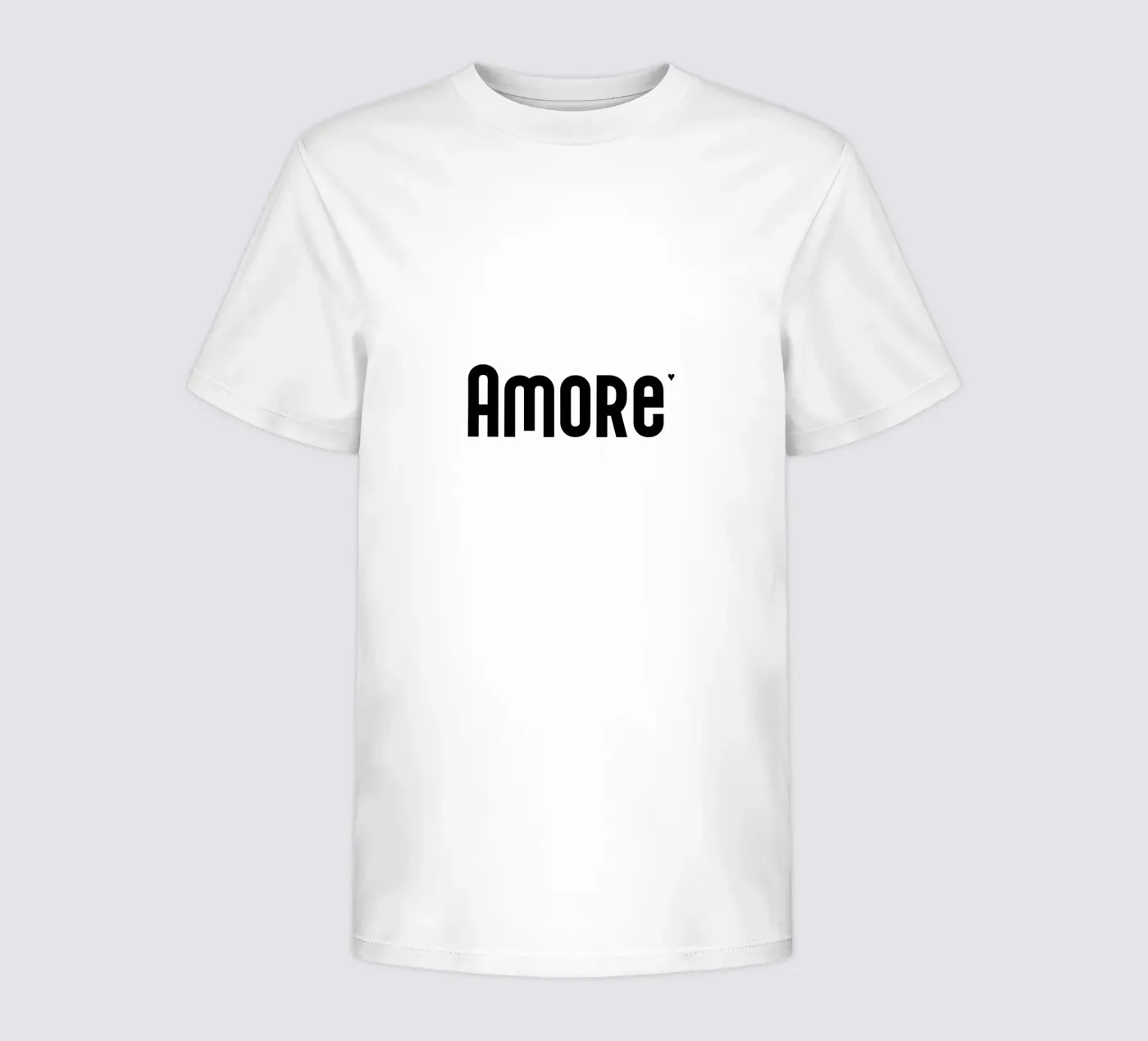 Amore kinder t-shirt van typolover