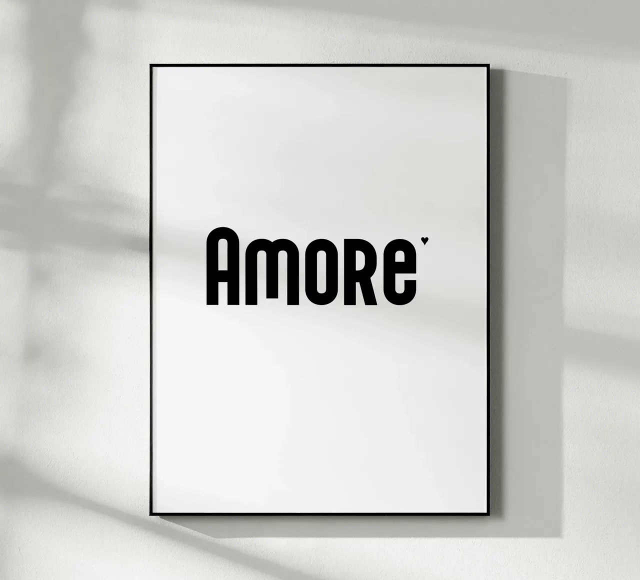 Amore plexiglass da typolover