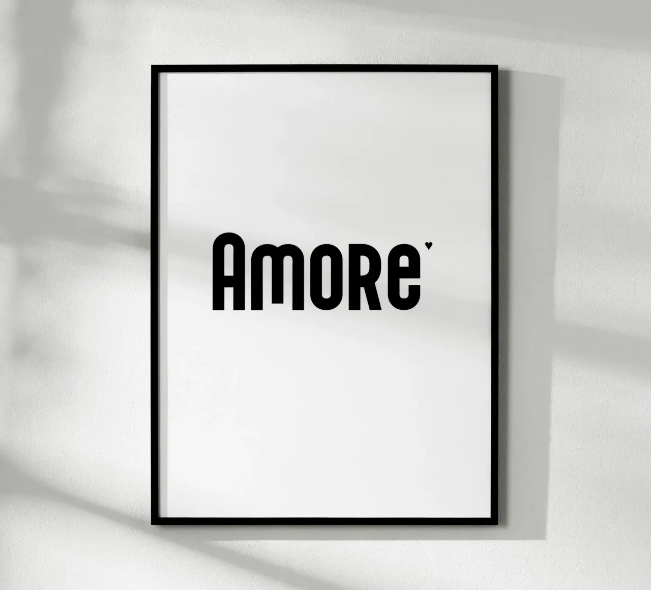Amore poster da typolover