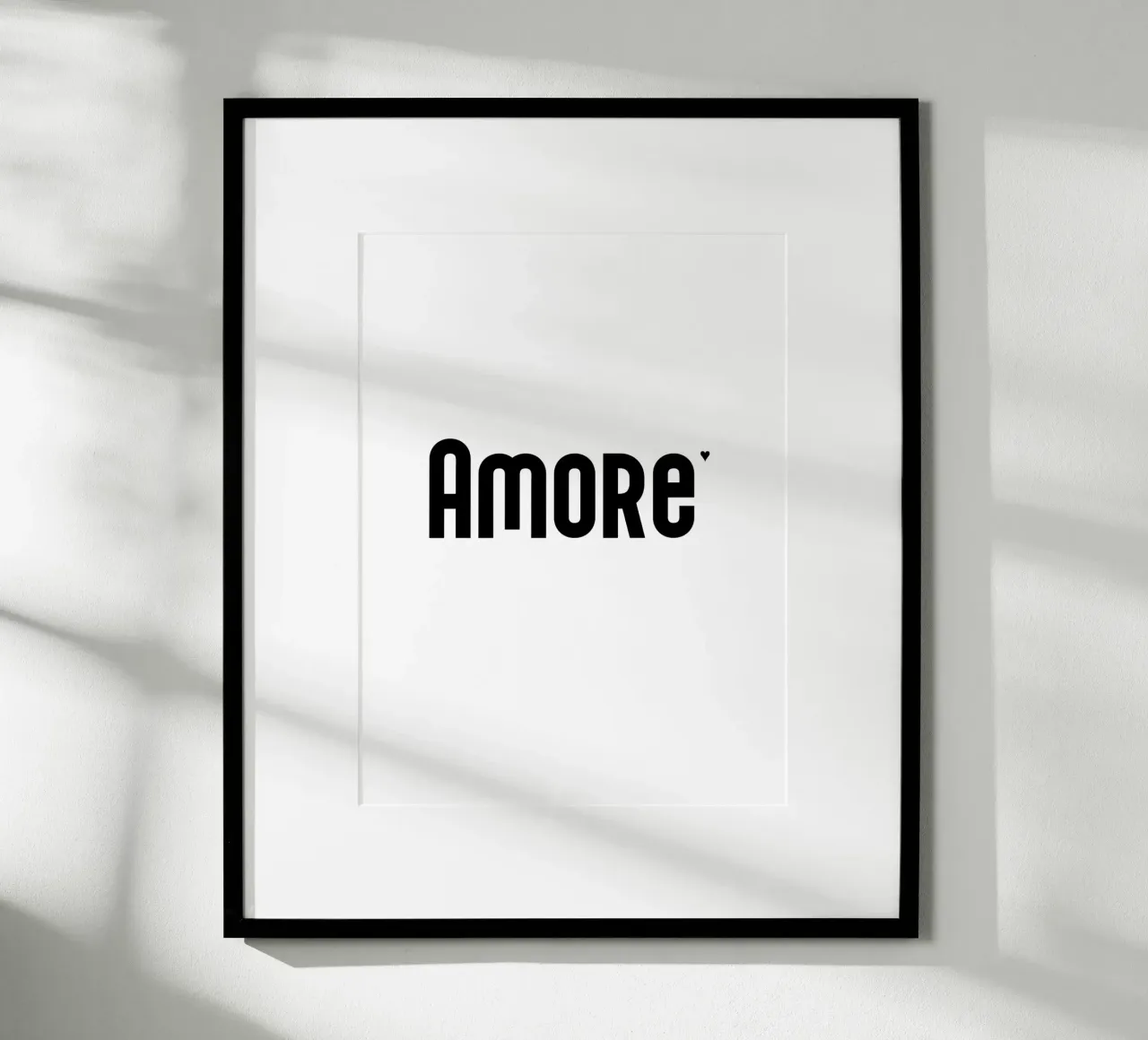 Amore poster da typolover