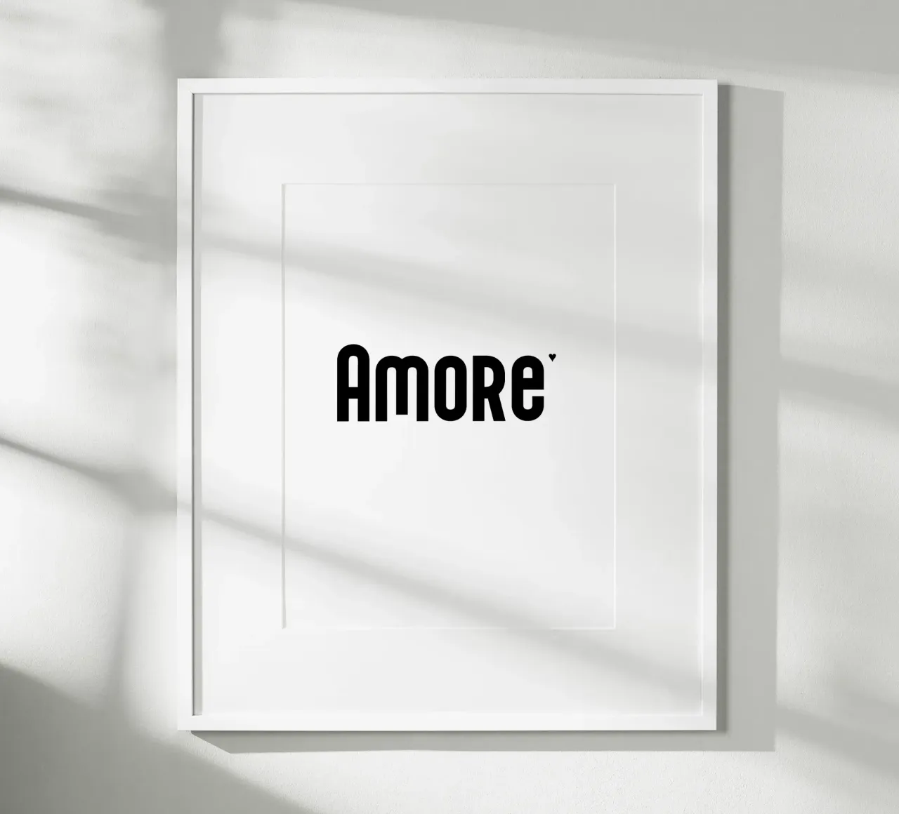 Amore poster da typolover